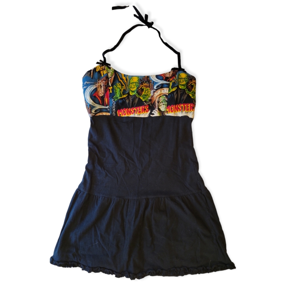 3 For $15! Universal Monsters | Handmade Halter Dress | XS